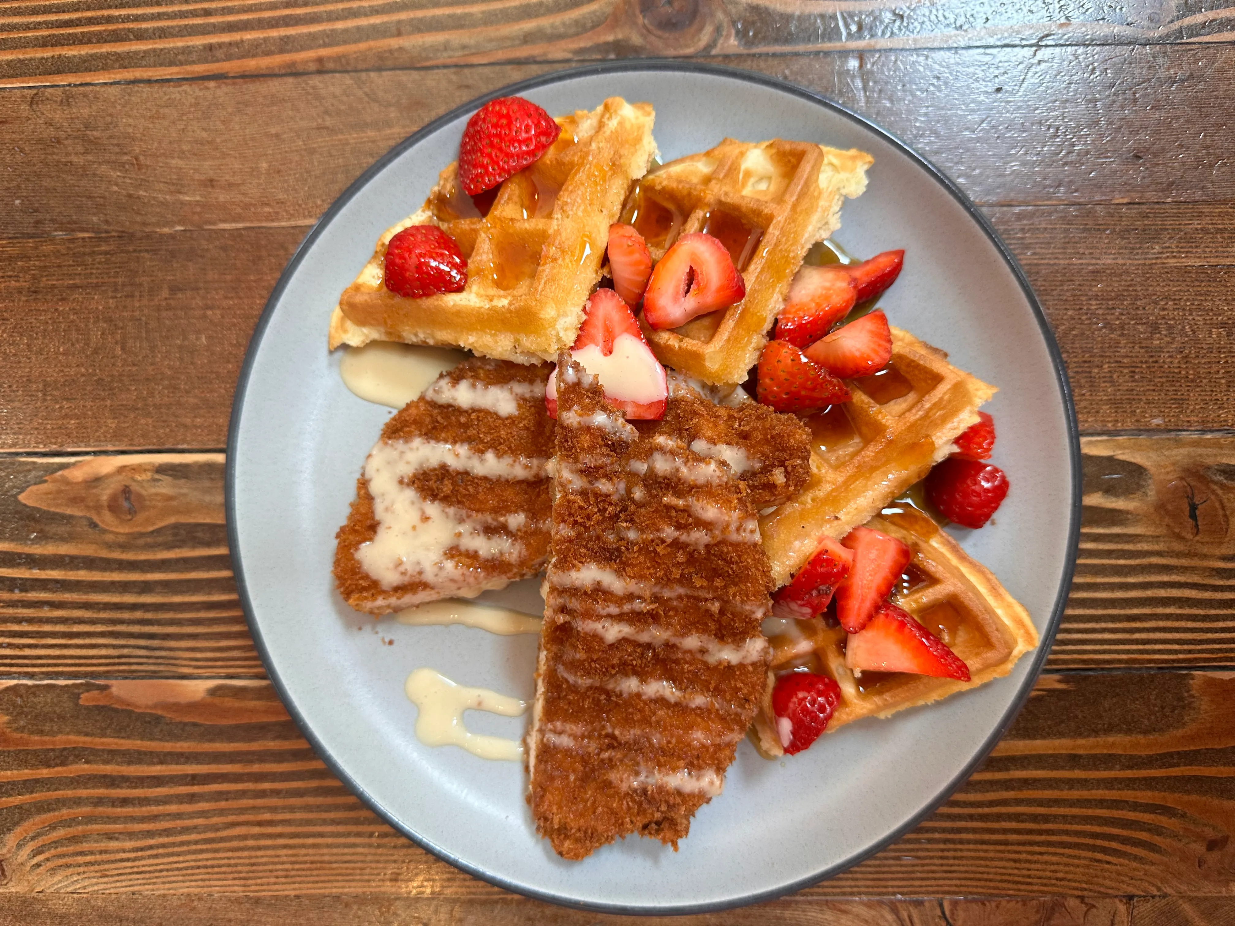 🍗Yankee Chicken & Waffles 🍓