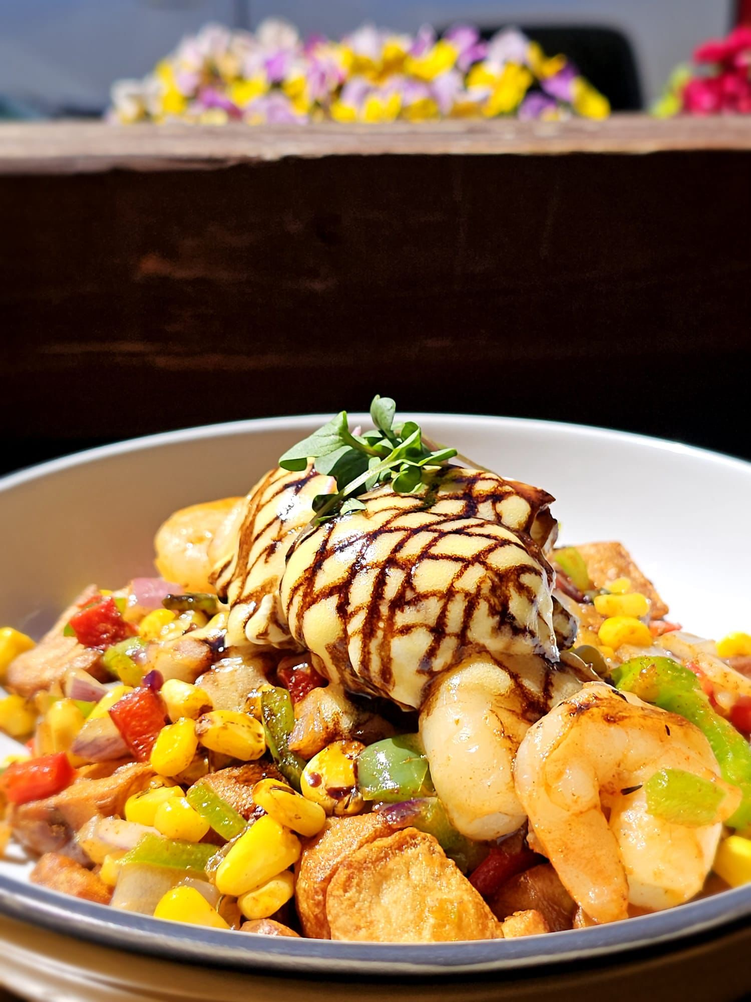 Cajun Shrimp Hash $21.99