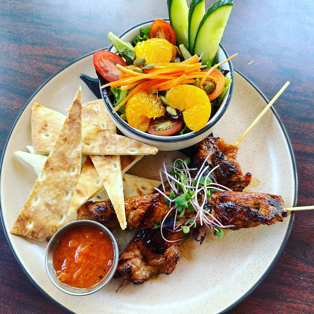 Huli Huli Pork Skewers $19.99