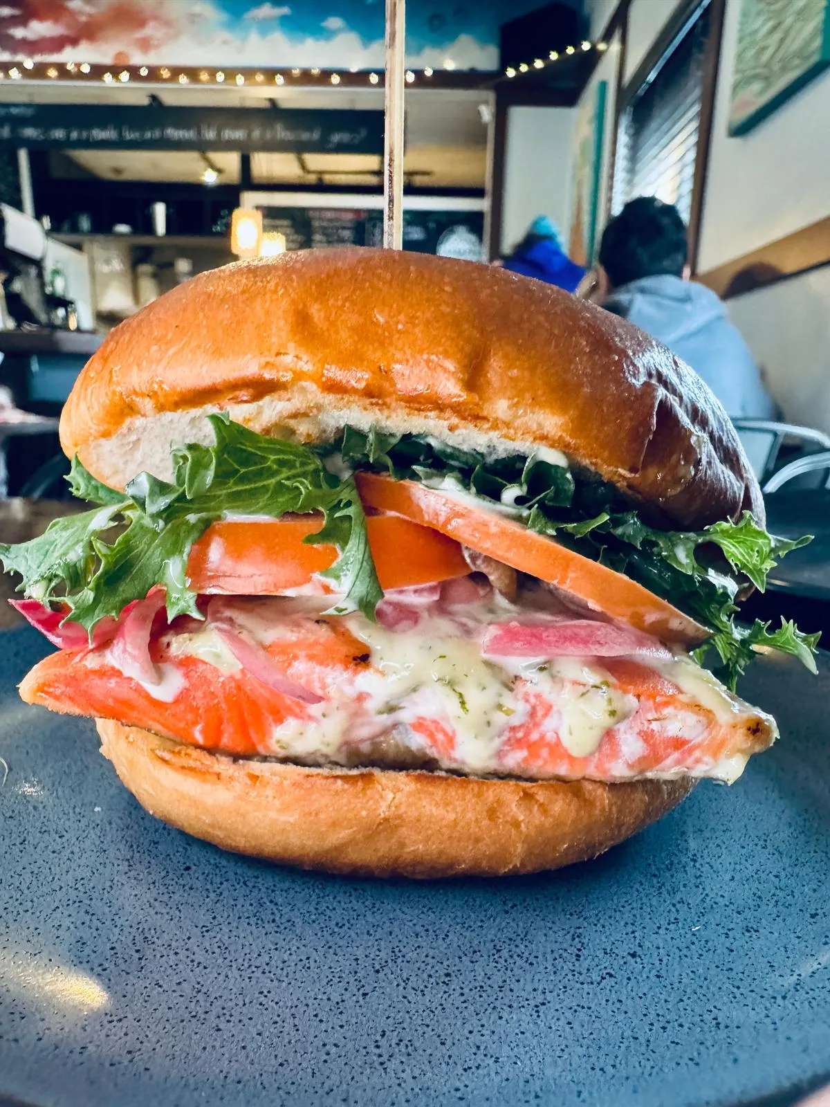 🐟 Wild Coho Salmon Burger 🐟
